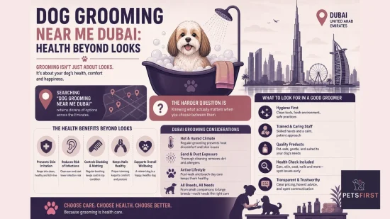 dog grooming near me dubai